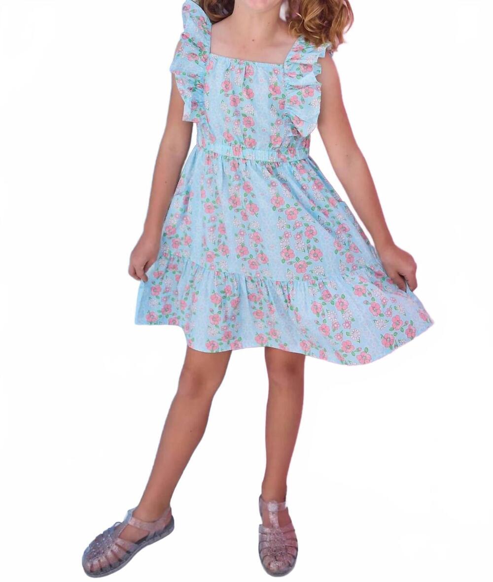 NEW BISBY girls brighton dress in meadow marguerite floral